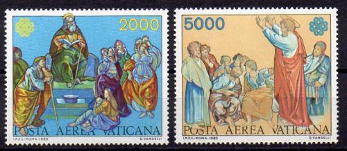 Vatican Airmail Year 1983 No. Yvert 73/74 (**)